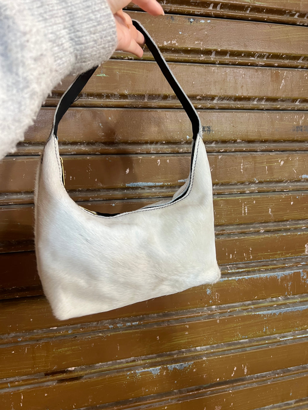 Sac en cuir de vache fait à la main – Artisanat marocain