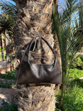 Sac en cuir marron – Réalisation sur commande ✨