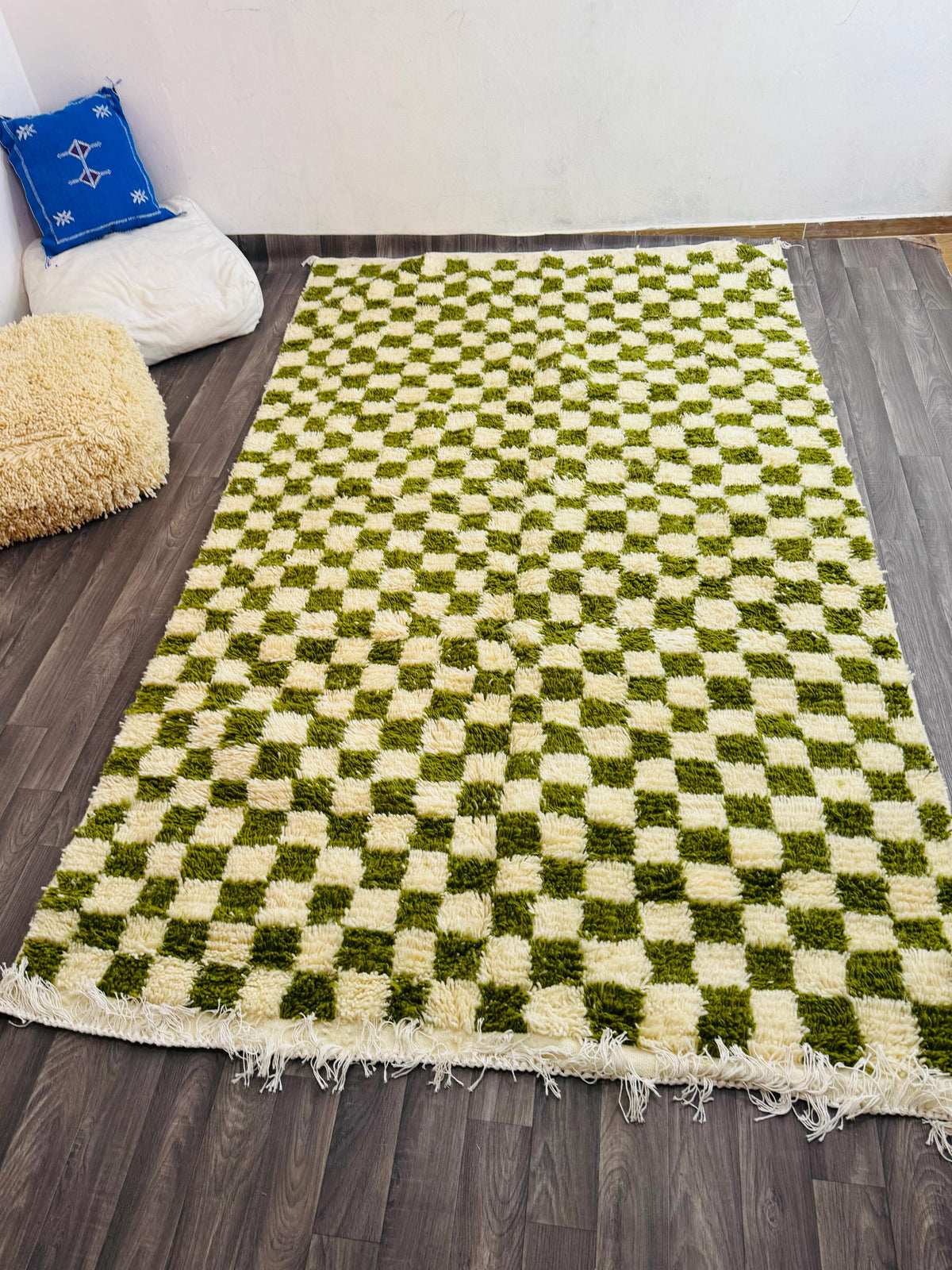 Tapis en Laine 100 % Naturelle – Fait Main