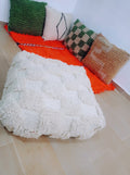 Pouf Carré Authentique Marocain 🤍
