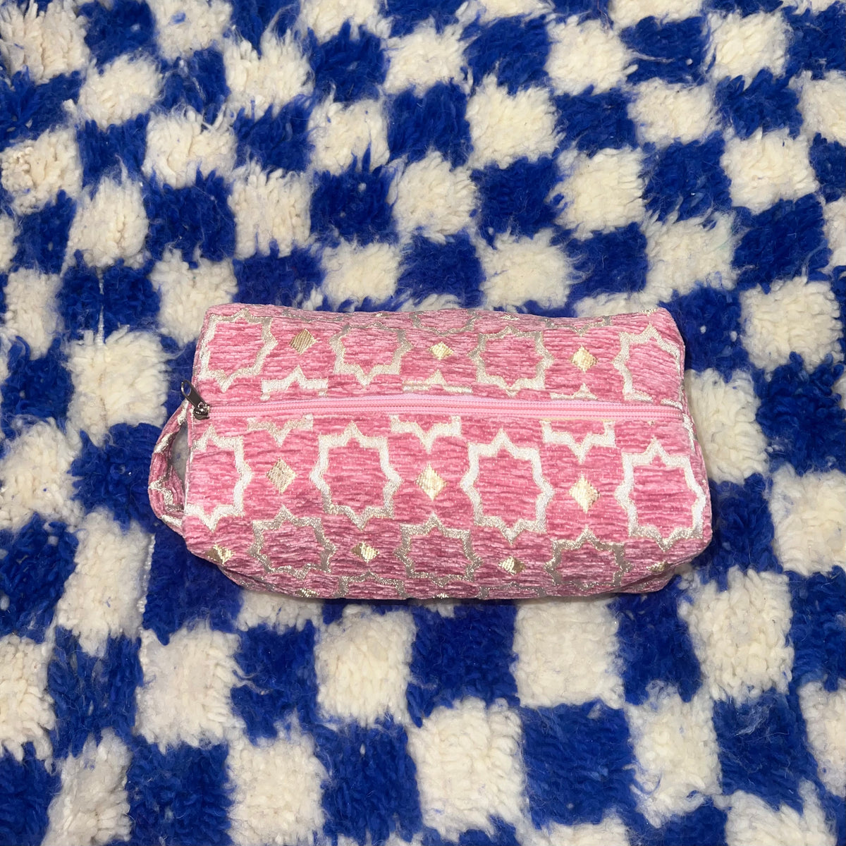 ✨ Trousse de toilette artisanale – Élégance marocaine ✨