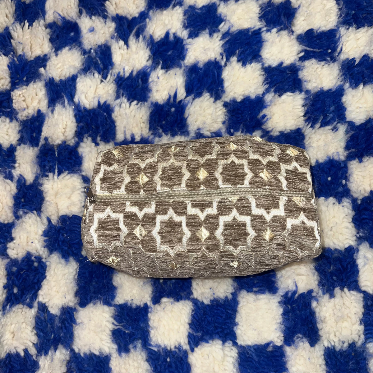 ✨ Trousse de toilette artisanale – Élégance marocaine ✨