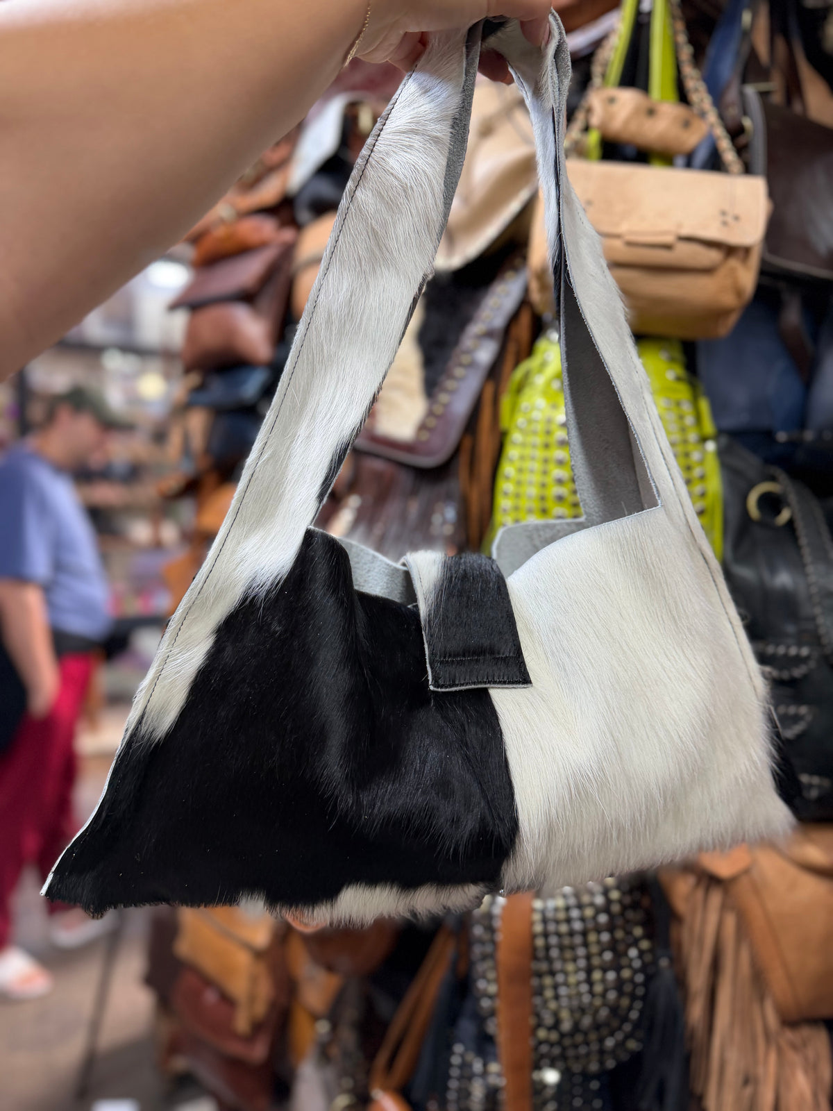 Sac en cuir de chèvre – Fait main au Maroc 🐐