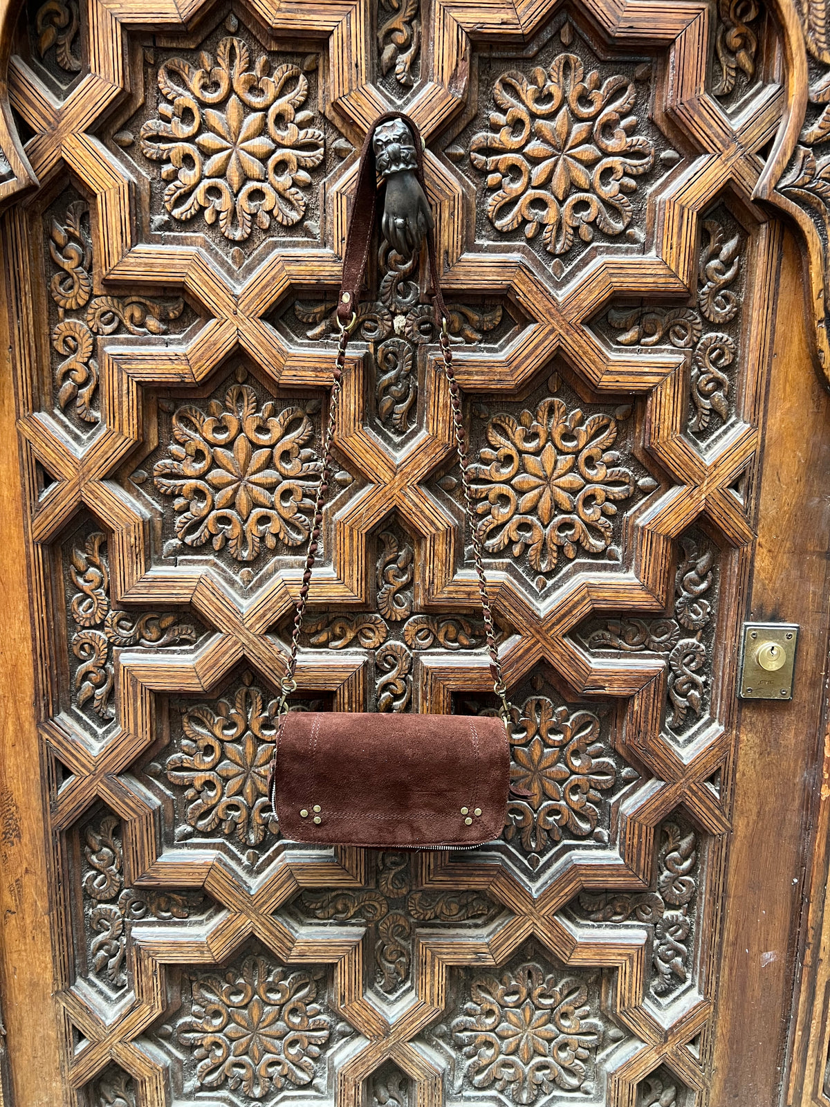 👜 Sac en Daim – Taille S | Fabrication Artisanale Marocaine