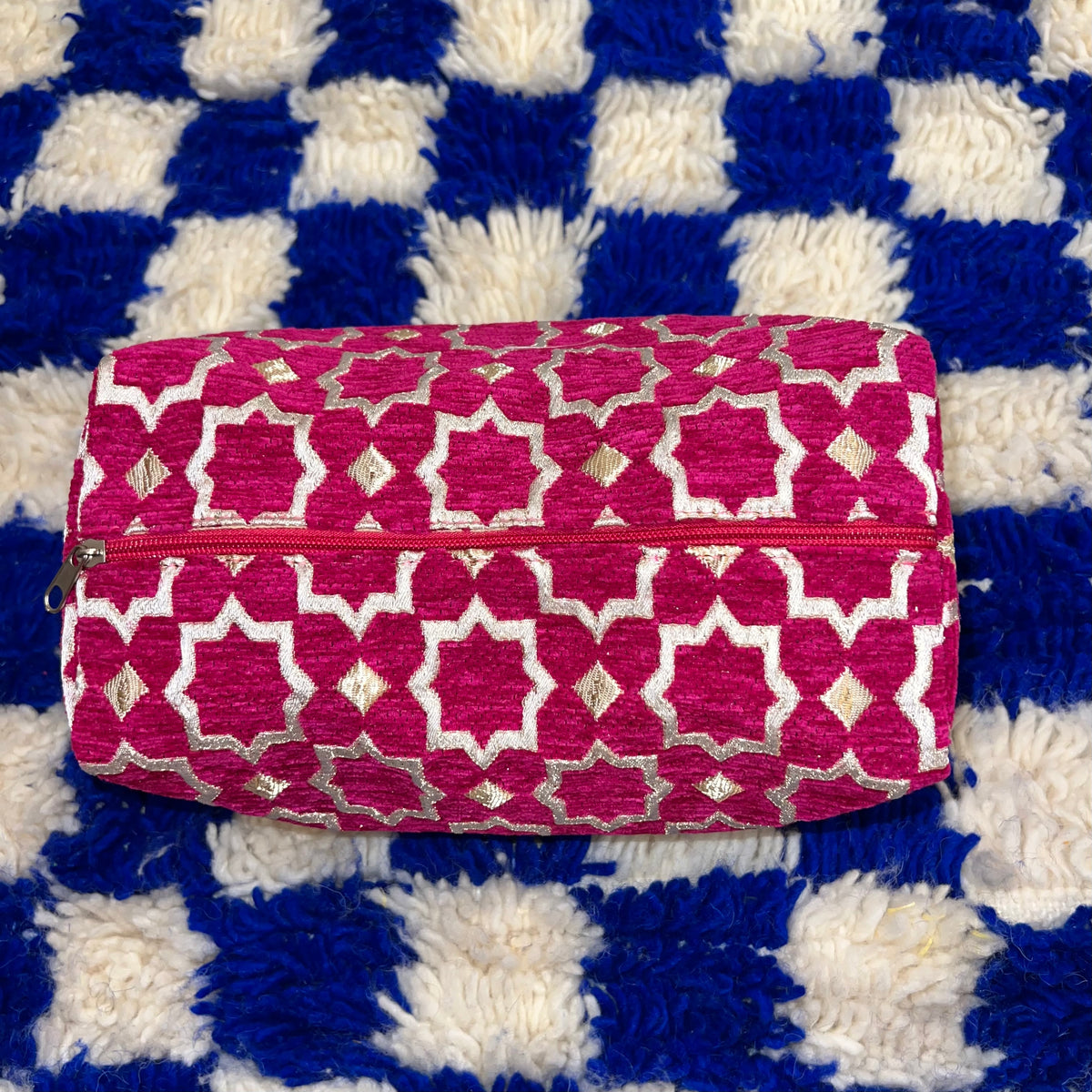✨ Trousse de toilette artisanale – Élégance marocaine ✨