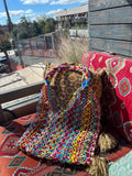 Sac artisanal en fils de nylon – Fait main au Maroc ✨