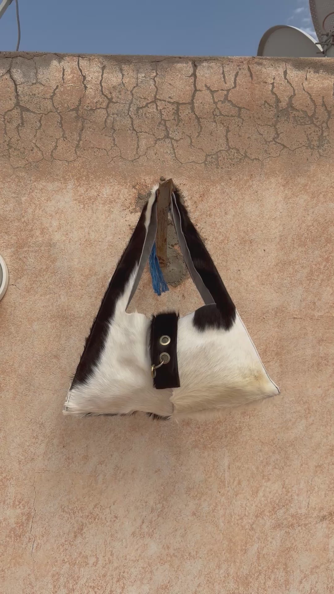 Sac en cuir de chèvre– Fait main au Maroc 🐮