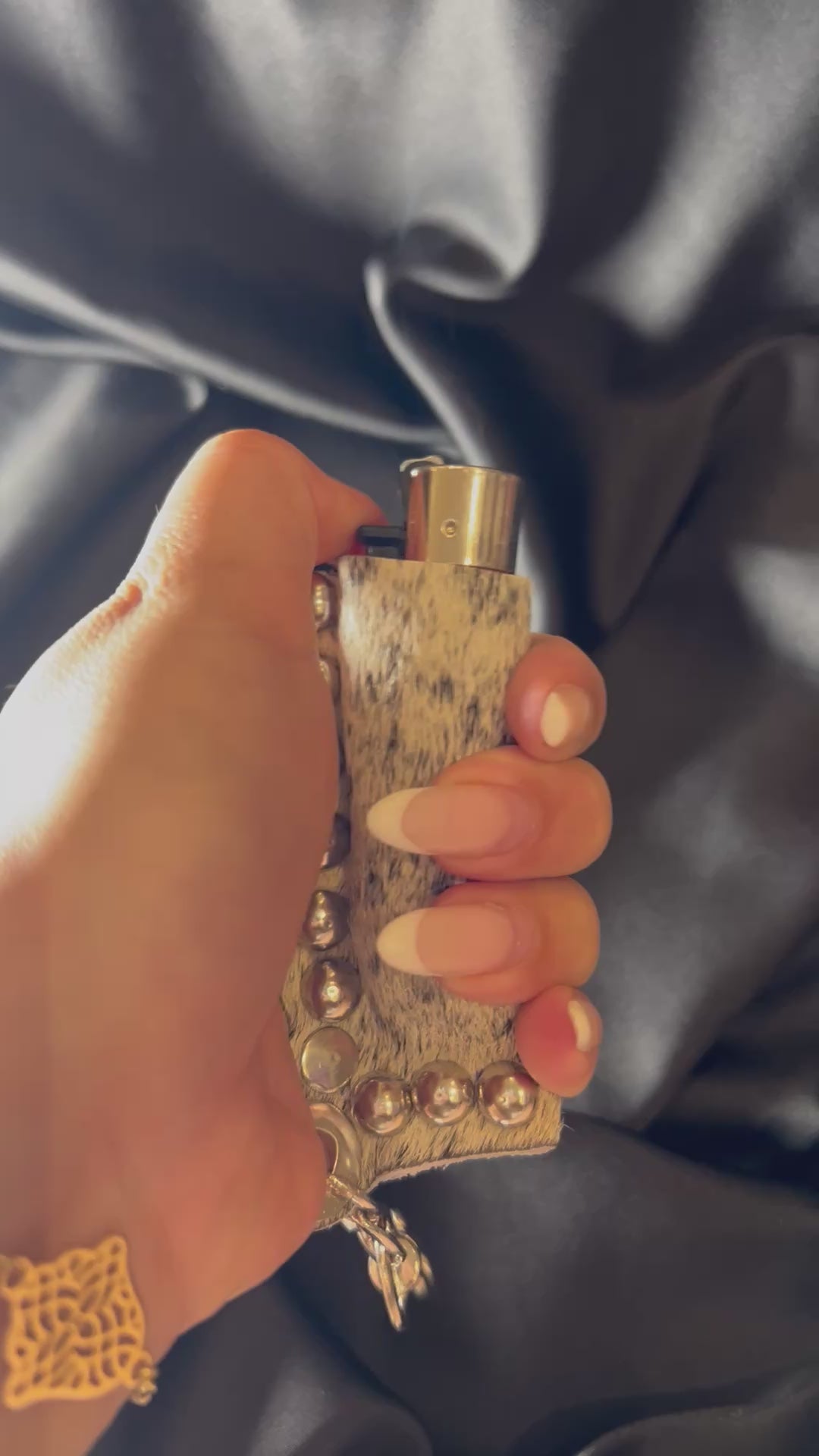 Porte-briquet en cuir véritable – Fait main et personnalisable 🔥